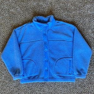 Blue Sherpa Jacket